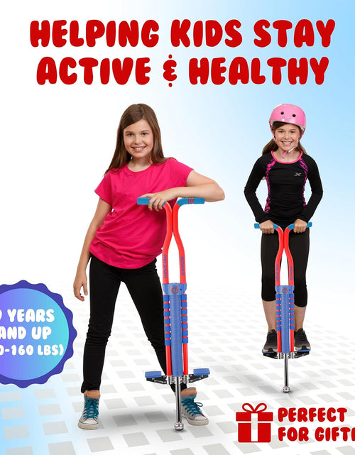 Load image into Gallery viewer, Pogo Stick for Kids - Pogo Sticks for Ages 9 and Up, 80 to 160 Lbs - Pro Sport Edition, Quality, Easy Grip, Pogostick for Hours of Wholesome Fun
