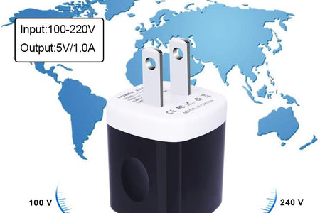 Wall Adapter, USB Wall Charger 6 Pack,  1A 5V Single Port USB Plugs Power Adapter Compatible Iphone 12 11 Xs XR X 8 7 6S 6, Samsung Galaxy A21 S10E S9 S8 Note 20 9 8 S7 Edge, G6, Google Pixel 4A