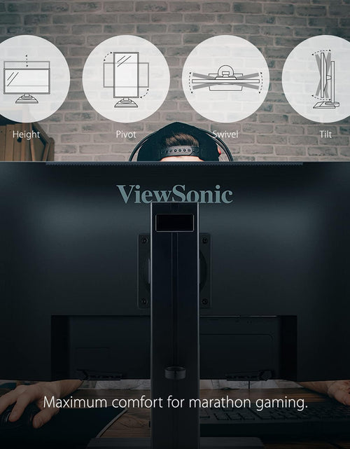 Load image into Gallery viewer, XG2431 24 Inch 1080P Gaming Monitor with 240Hz, 0.5Ms, Freesync Premium, NVIDIA G-Sync Compatible, Advanced Ergonomics, Eye Care, HDR400
