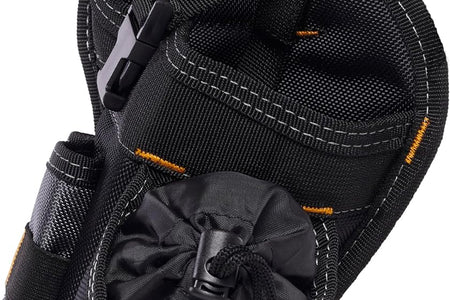 - Drill Holster W/Multiple Tool Loops and Angled Design to Evenly Balance Weight on Belt - (TB-220-B)