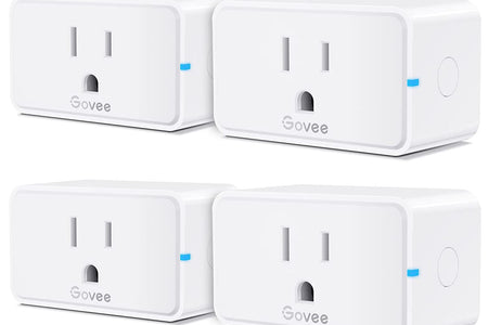 Smart Plug 15A, Wifi Bluetooth Outlets 4 Pack Work with Alexa and Google Assistant, Wifi Plugs with Multiple Timers,  Home APP Group Control Remotely, No Hub Required, ETL&FCC Certified