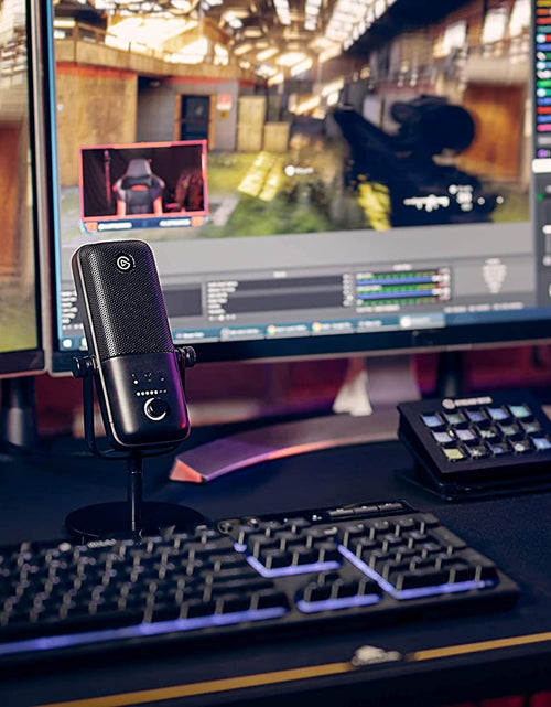 Load image into Gallery viewer, Wave:3 - Premium Studio Quality USB Condenser Microphone for Streaming, Podcast, Gaming and Home Office, Free Mixer Software, Sound Effect Plugins, Anti-Distortion, Plug ’N Play, for Mac, PC
