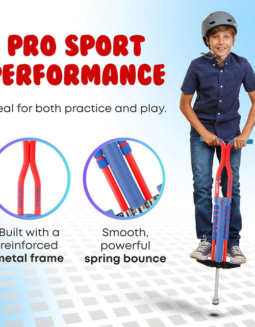 Load image into Gallery viewer, Pogo Stick for Kids - Pogo Sticks for Ages 9 and Up, 80 to 160 Lbs - Pro Sport Edition, Quality, Easy Grip, Pogostick for Hours of Wholesome Fun
