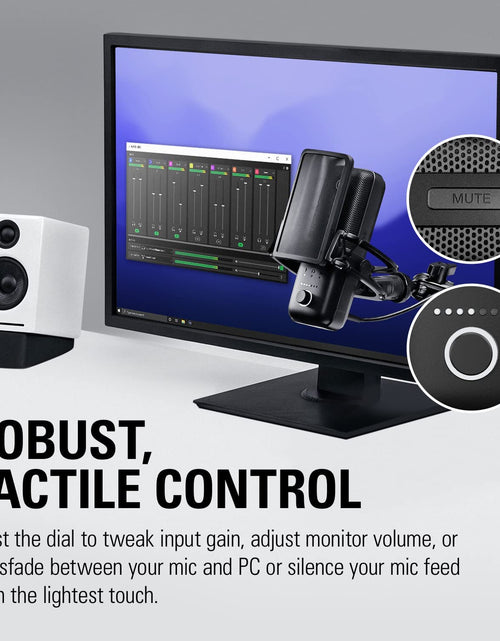 Load image into Gallery viewer, Wave:3 - Premium Studio Quality USB Condenser Microphone for Streaming, Podcast, Gaming and Home Office, Free Mixer Software, Sound Effect Plugins, Anti-Distortion, Plug ’N Play, for Mac, PC
